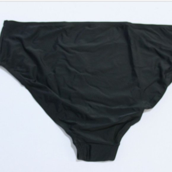 Black Bikini Swimsuit Separates Bottoms Bathing Suit XL 1X 2X 3X NWT SPF50 - Picture 4 of 6